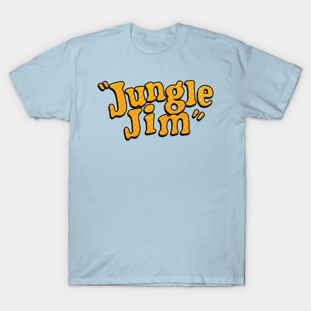 Jungle Jim - Retro 70s Car Drag Racer T-Shirt by darklordpug